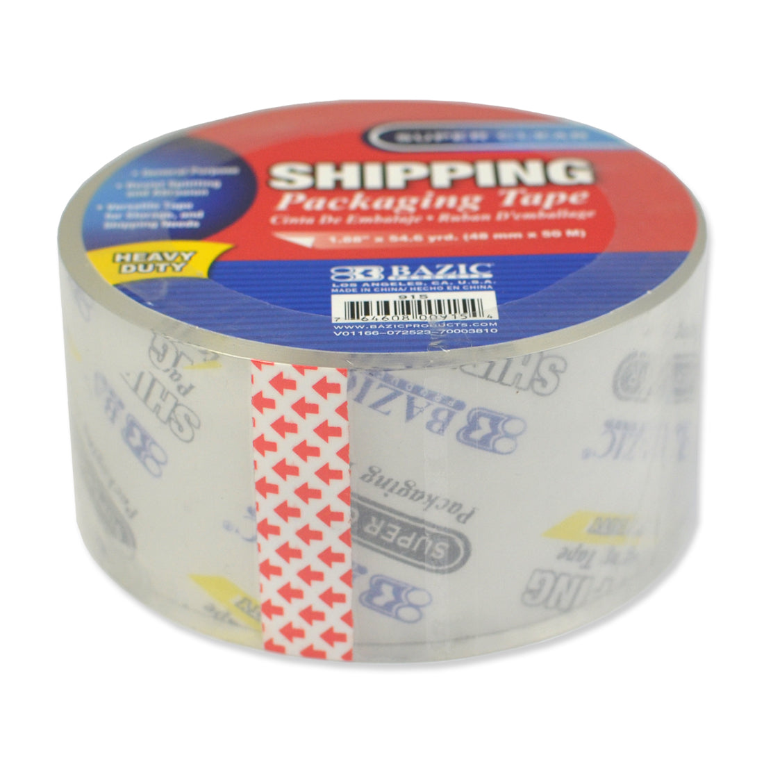 Picture of Bazic Heavy Duty Clear Packing Tape