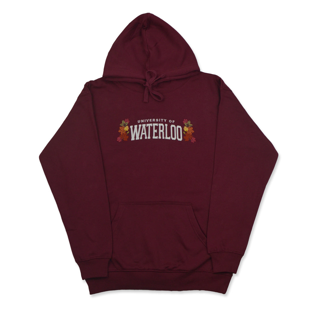 Picture of UWaterloo Maple Hoodie - Red
