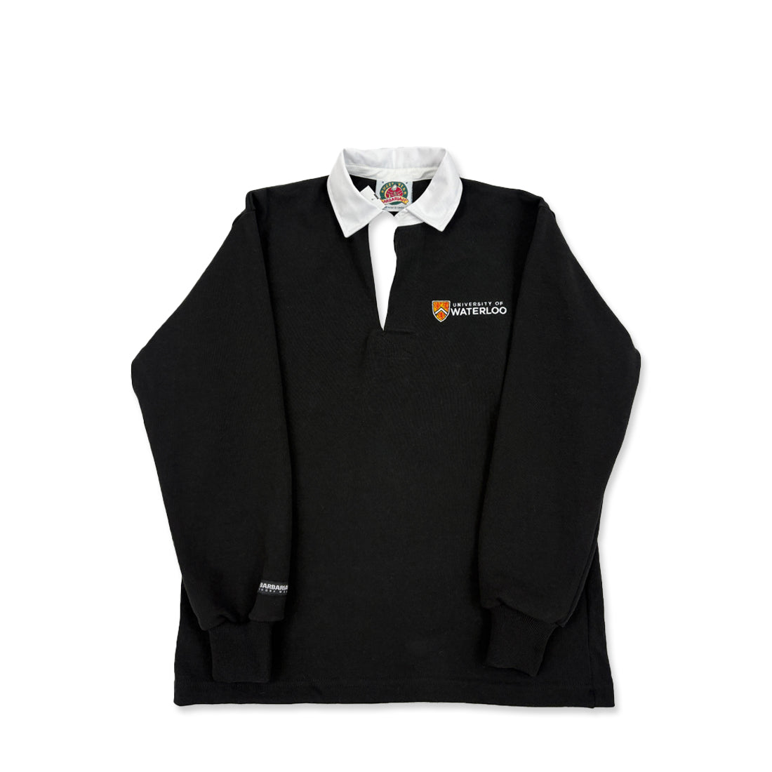 Picture of UWaterloo Collegiate Rugby Shirt - Black