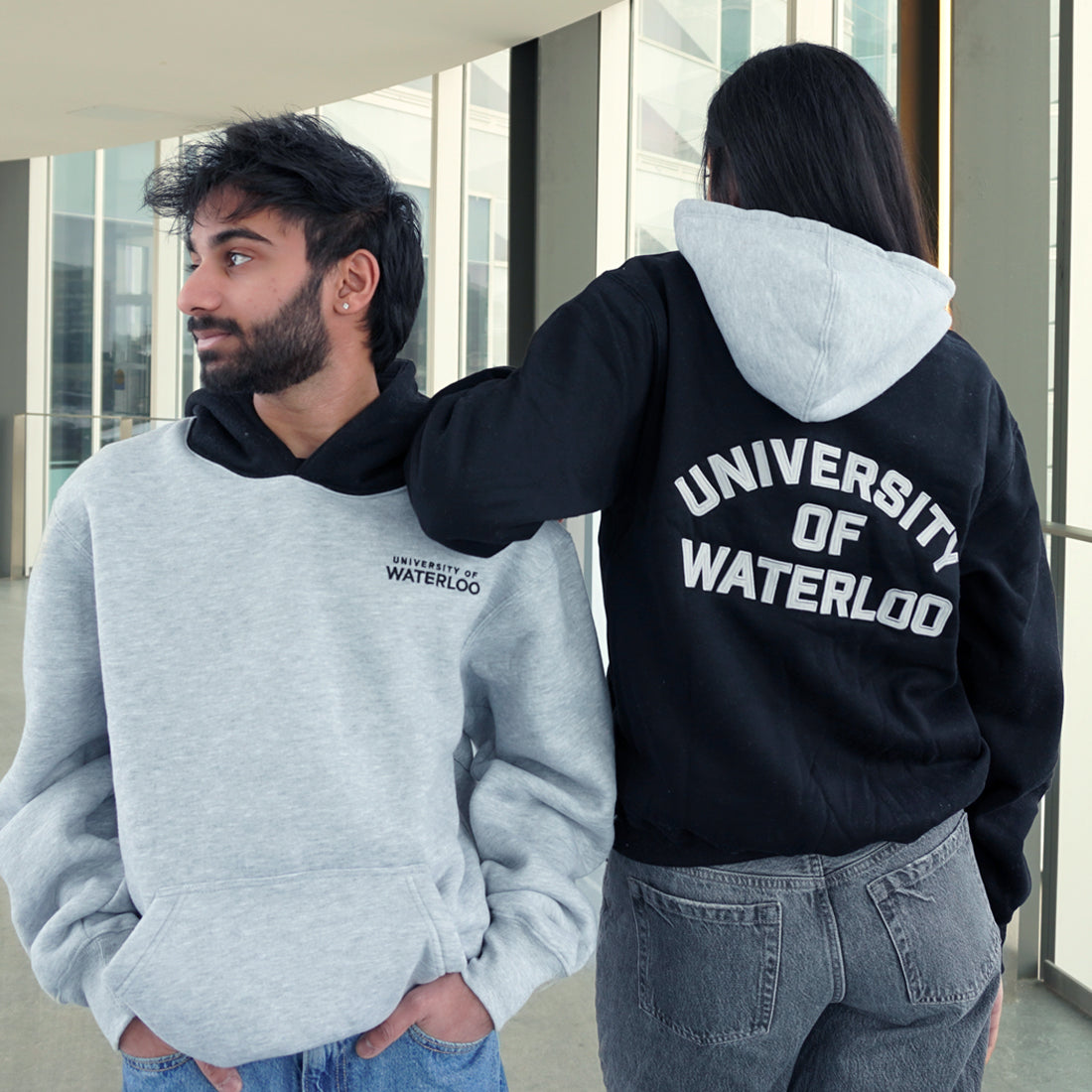 Picture of UWaterloo Max Hoodie - Black