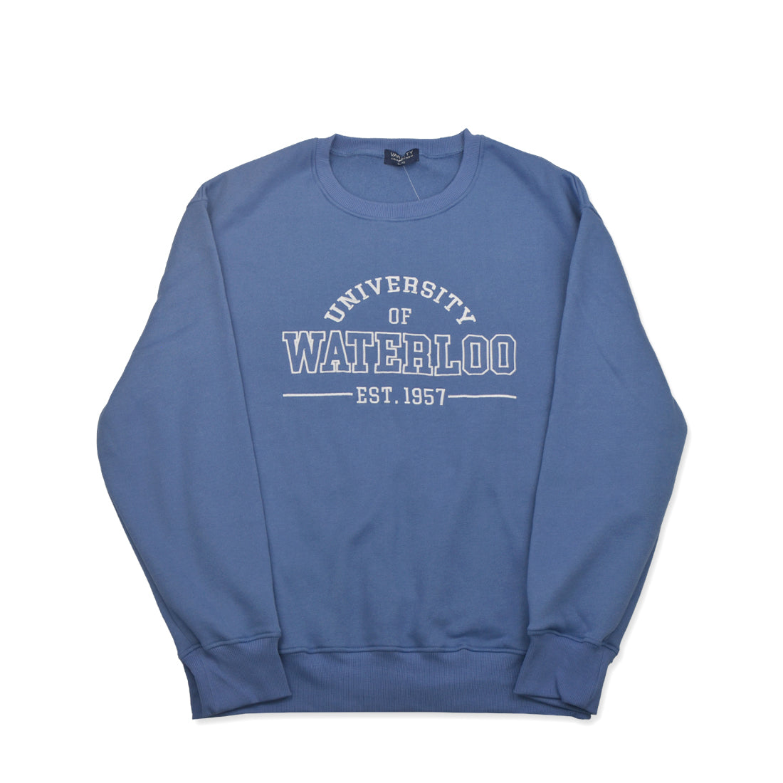 Picture of UWaterloo Varsity Crewneck - Dark Blue