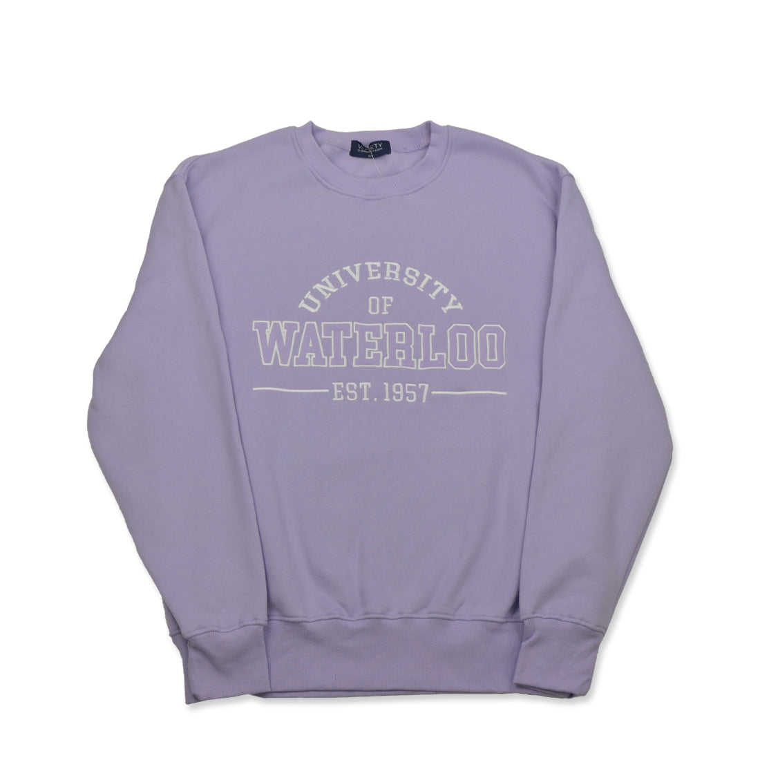 Picture of UWaterloo Varsity Crewneck - Purple
