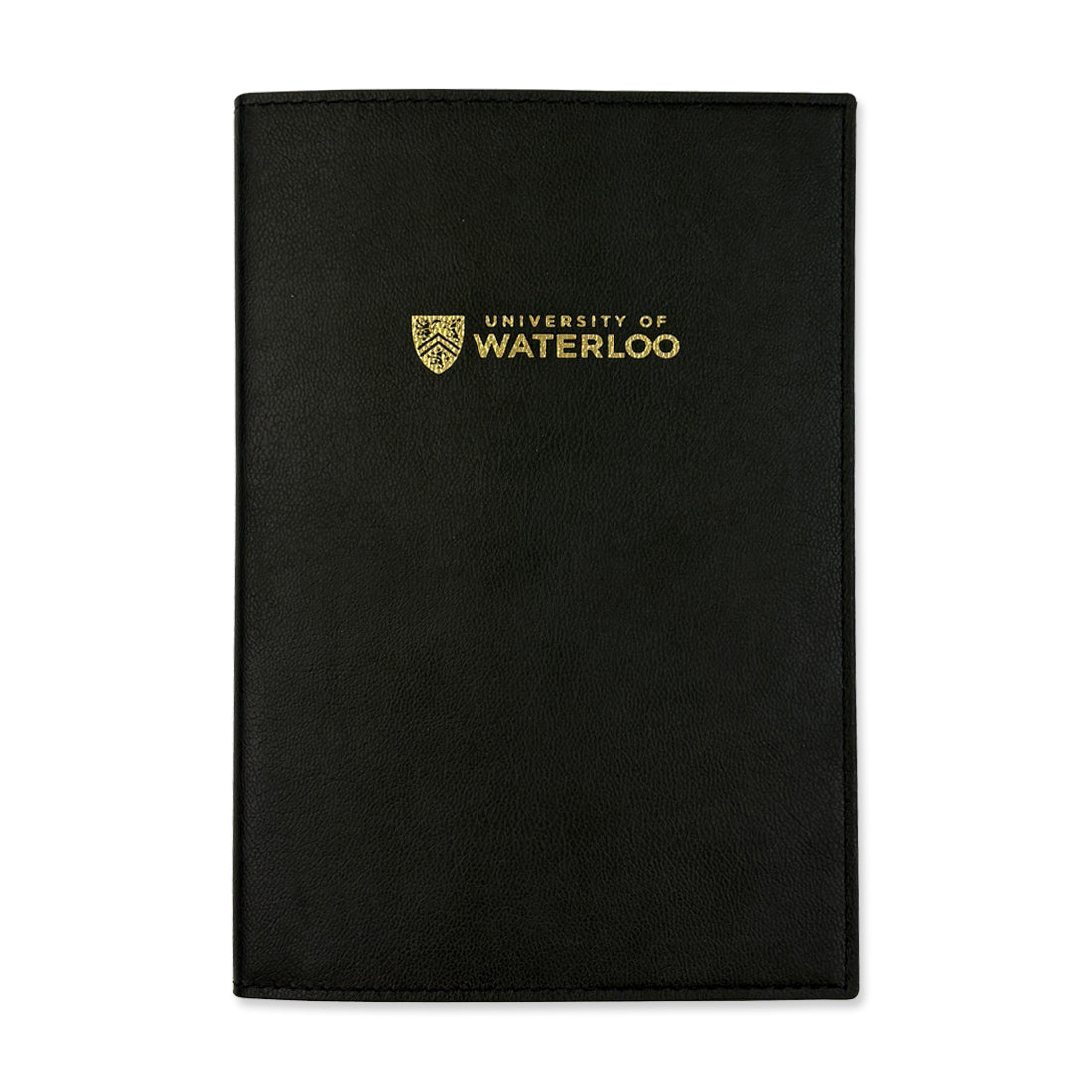 Picture of UWaterloo Lined Notebook - Black
