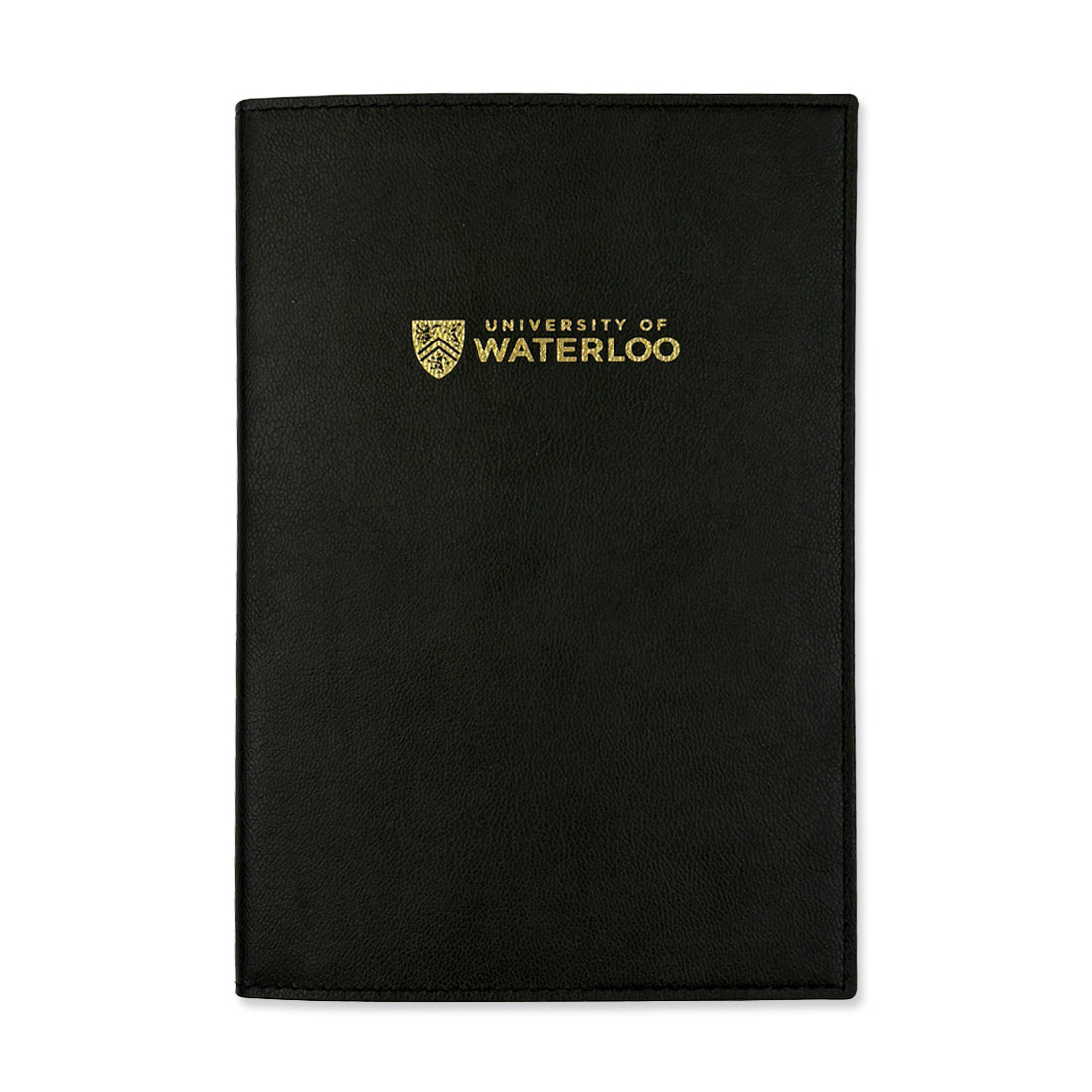 Picture of UWaterloo Lined Notebook - Black