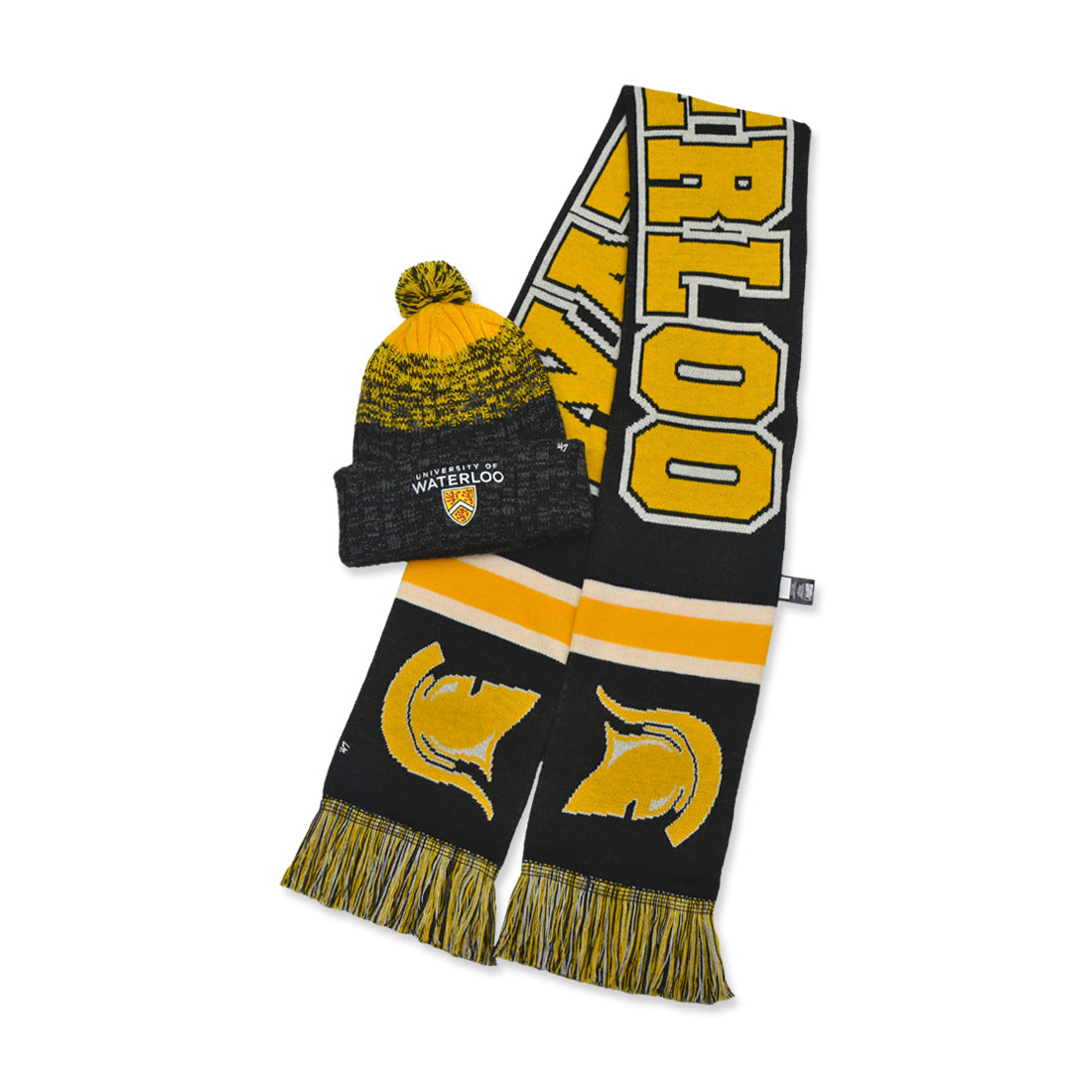 Picture of Winter Bundle: 47 Brand Scarf + Toque - Gold