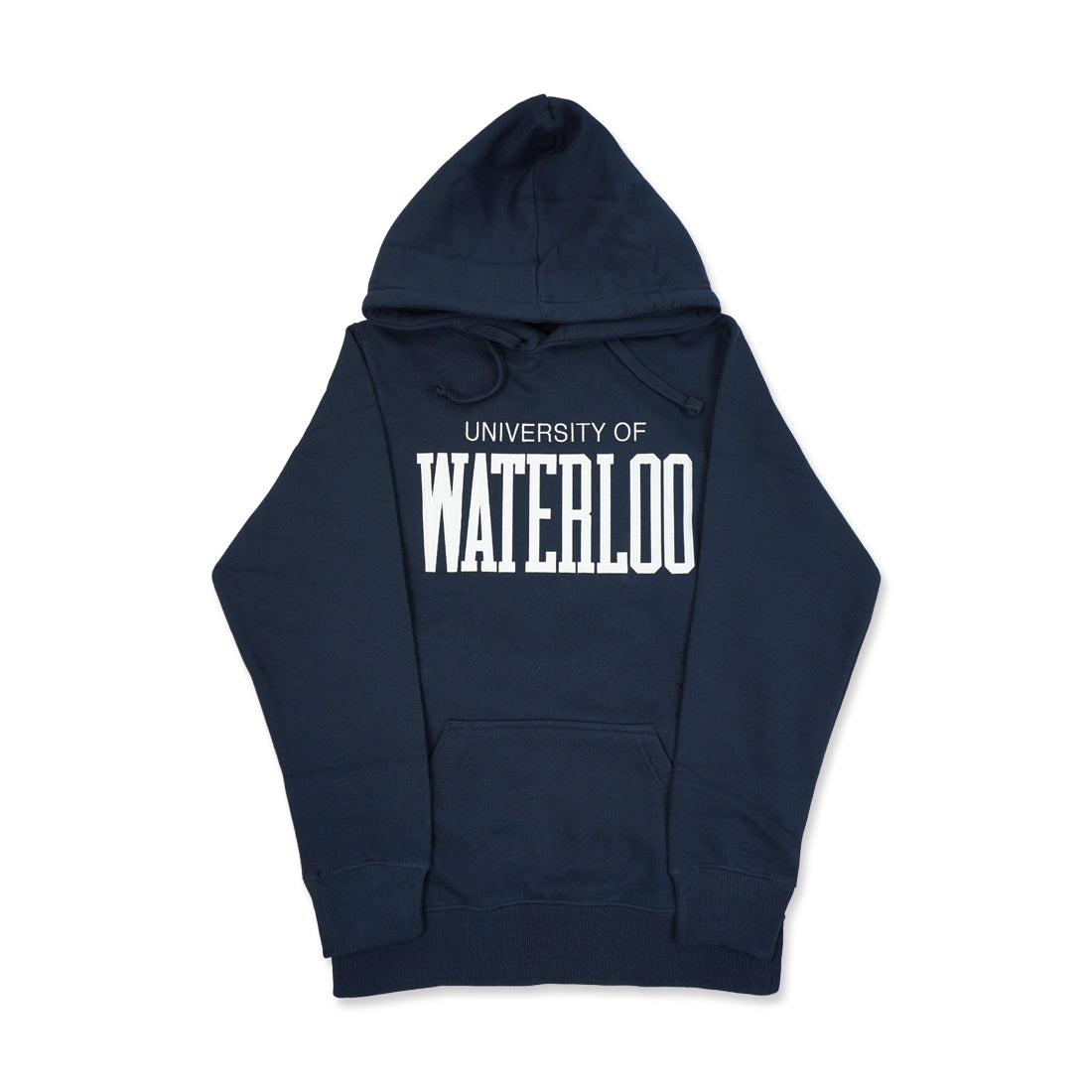 Picture of UWaterloo Essentials Twill Hoodie - Dark Blue