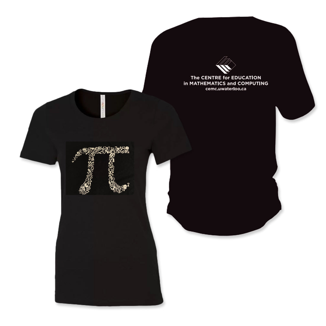 Picture of CEMC Glow in the Dark Pi Tee Ladies