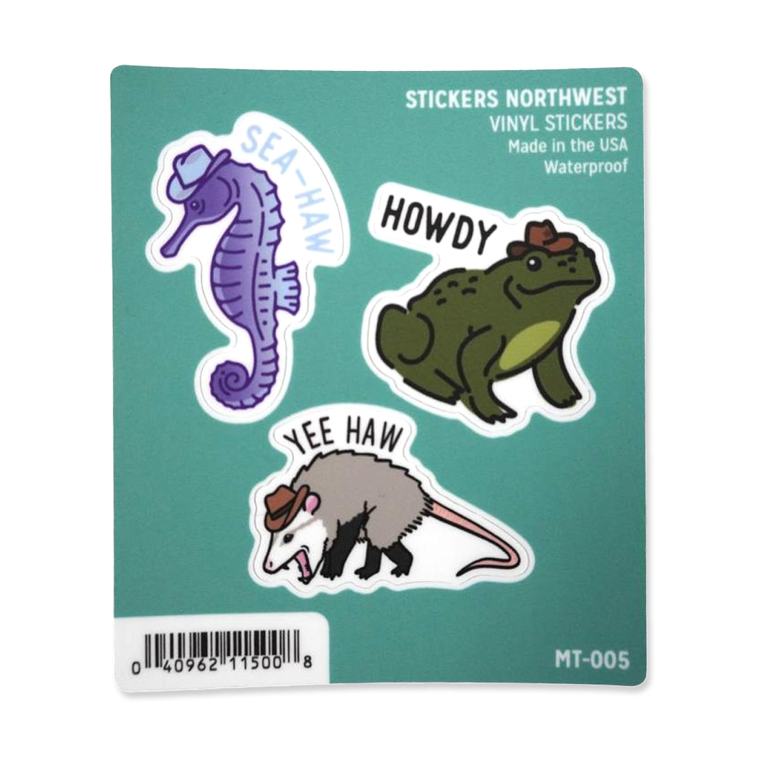 Picture of Mini Trio Stickers - HowdyAnimals