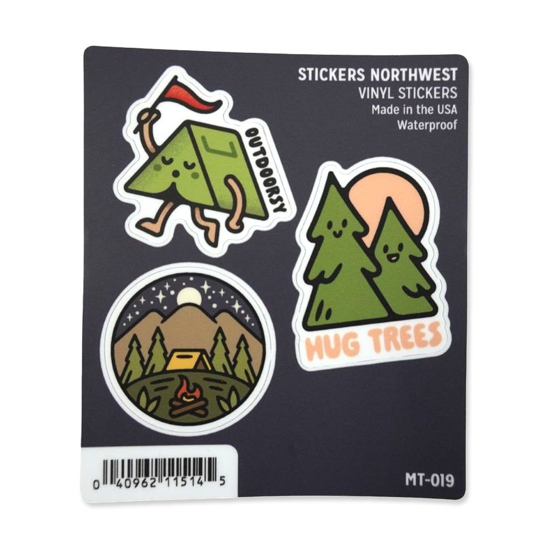 Picture of Mini Trio Stickers - HugTrees