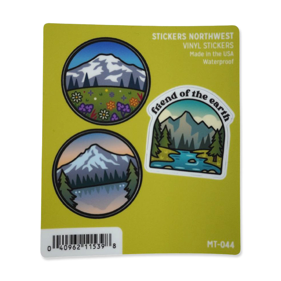 Picture of Mini Trio Stickers - Mountains