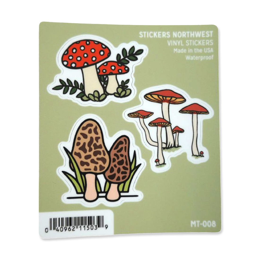 Picture of Mini Trio Stickers - Mushrooms