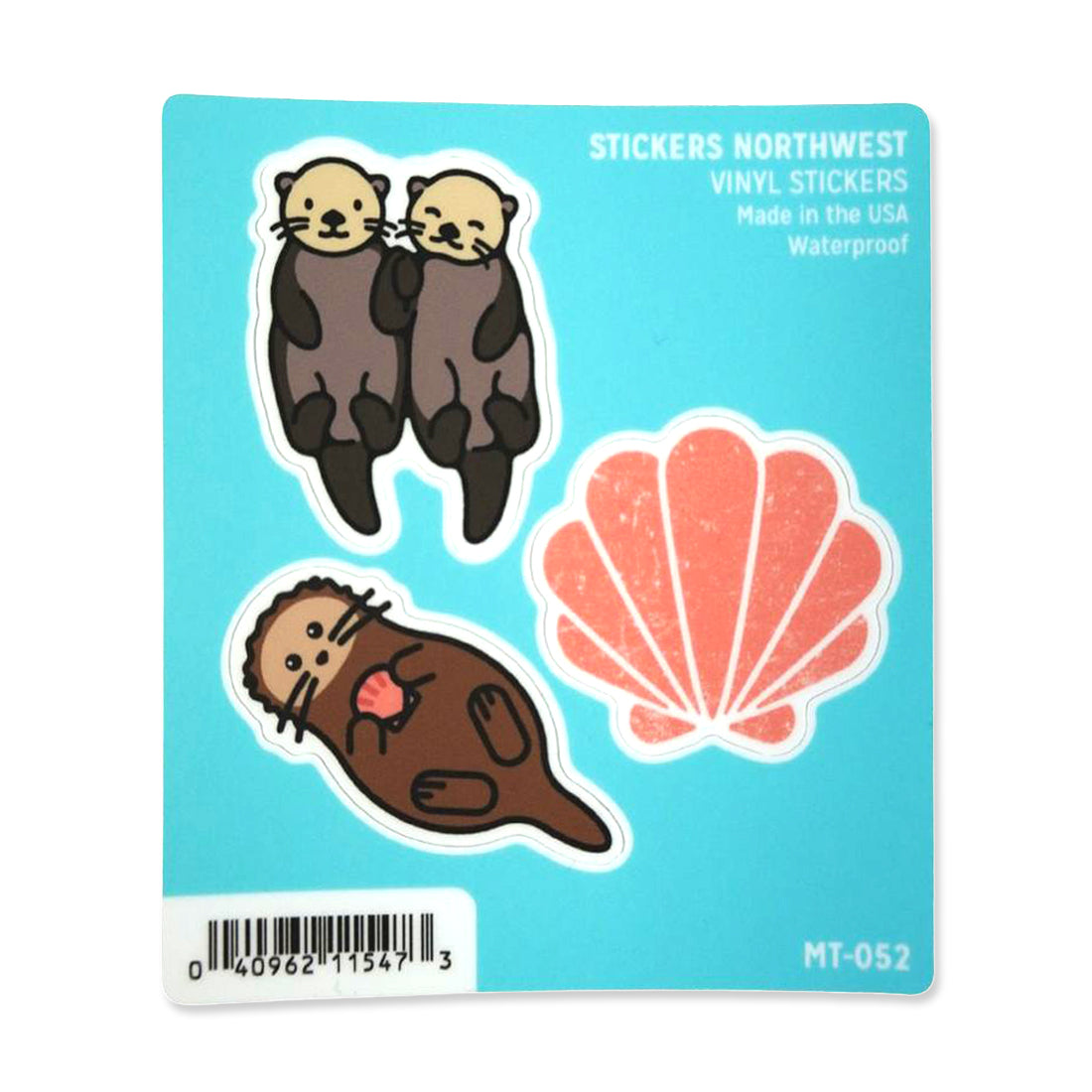 Picture of Mini Trio Stickers - Otters
