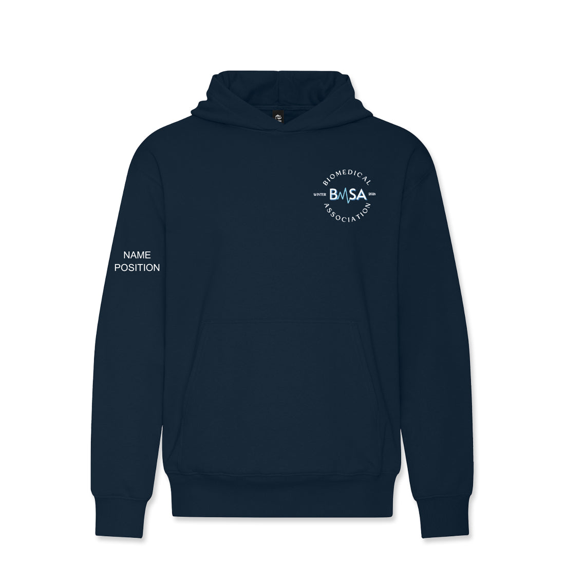 Picture of Bio-Med Science Hoodie with Sleeve Embroidery