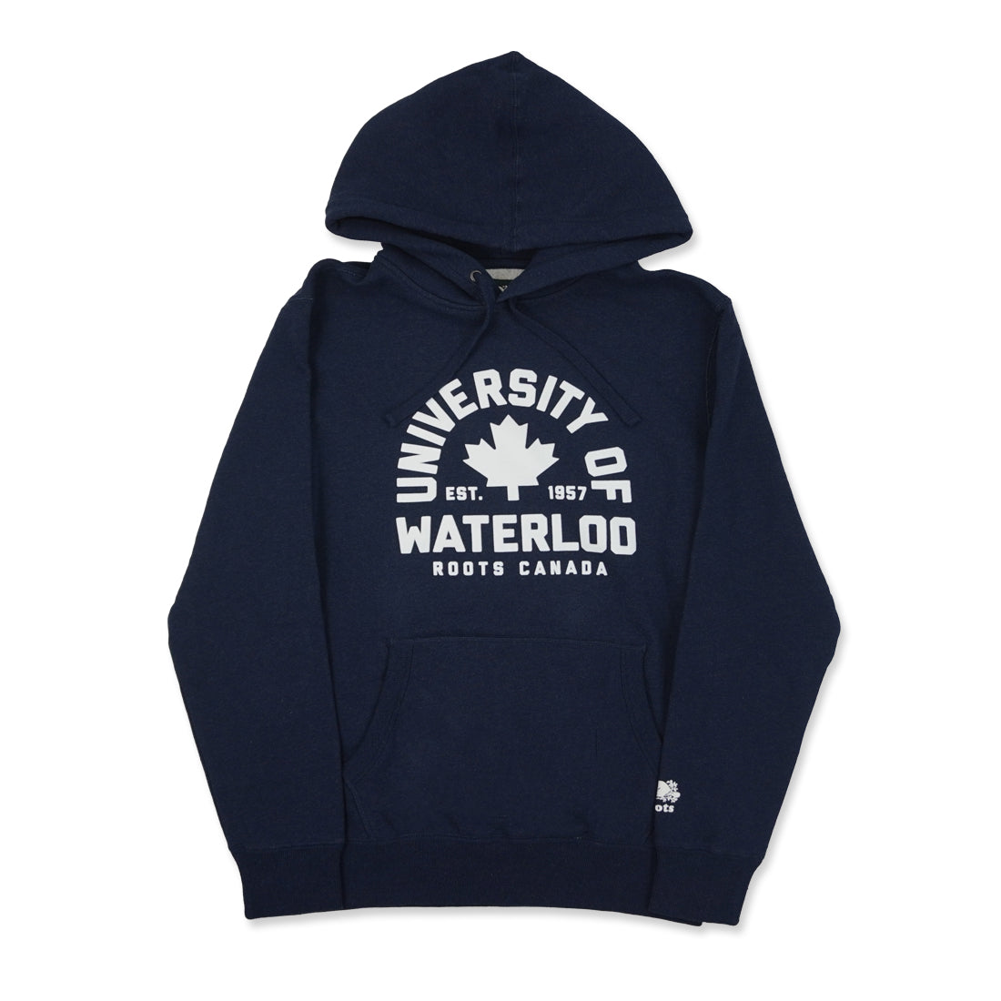 Picture of UWaterloo Roots Kanga Arched Hoodie - Blue