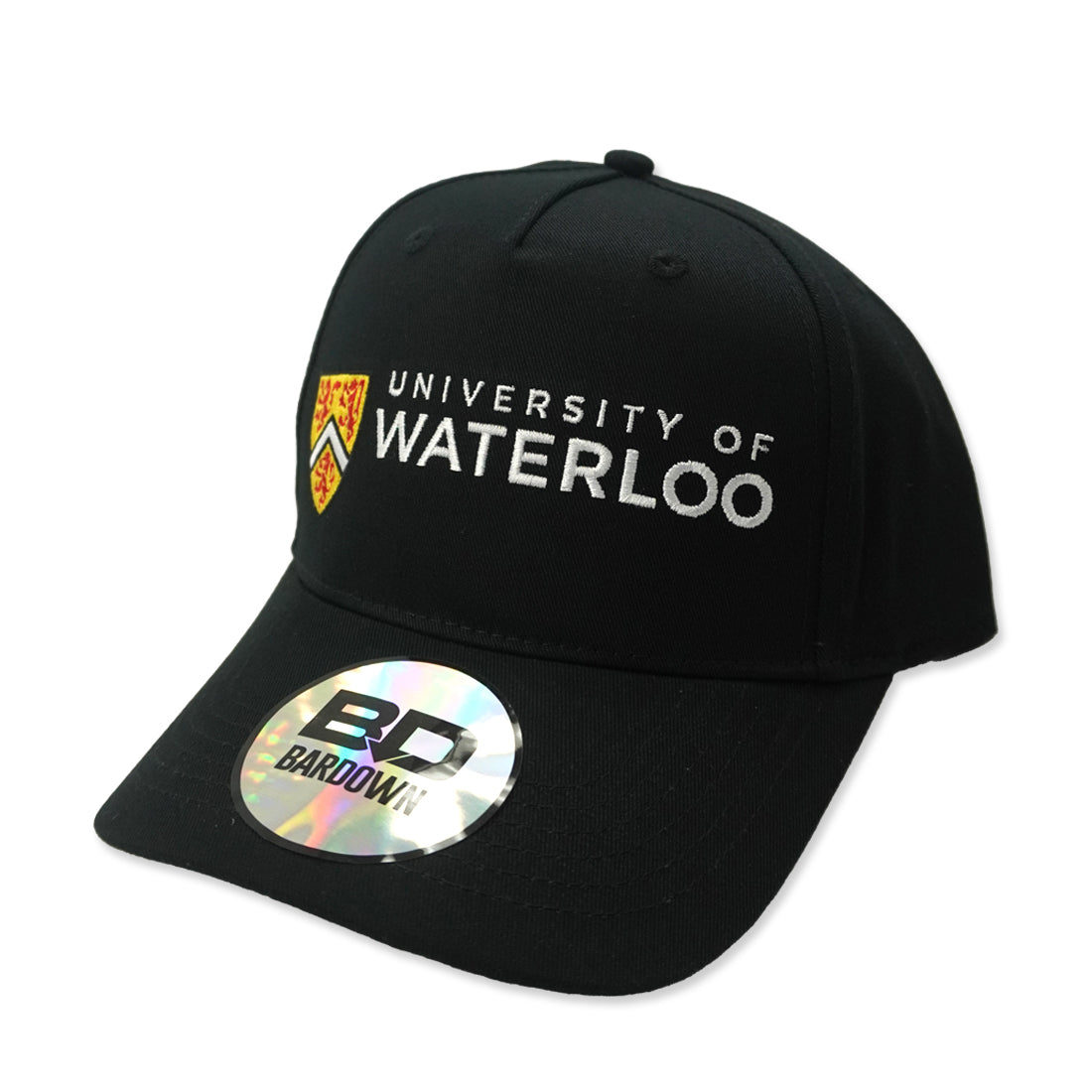 Picture of UWaterloo Bardown Horizontal Logo Hat - Black