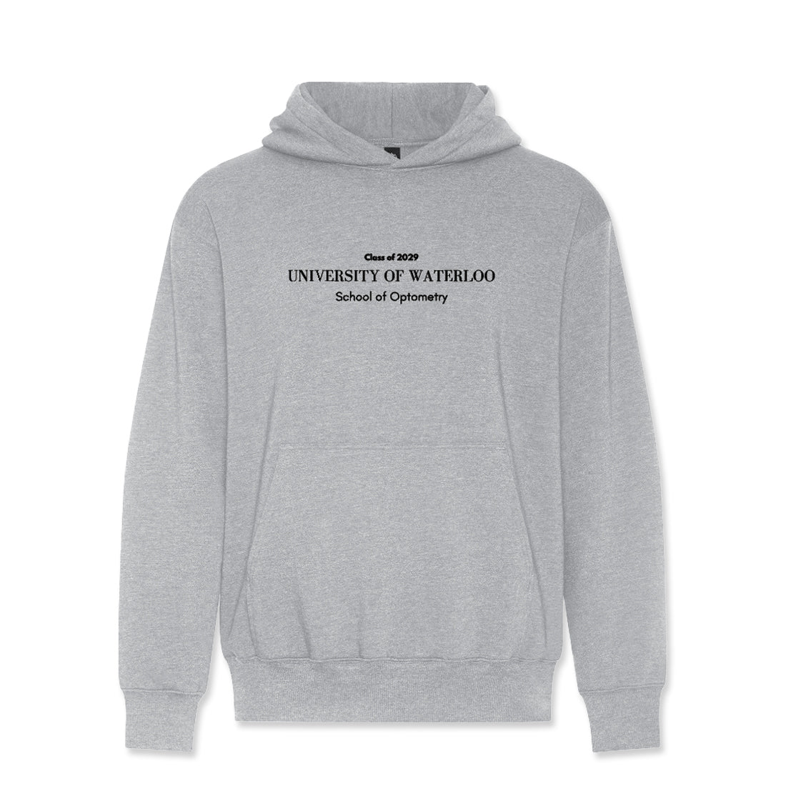 Picture of School of Optometry Class of 2029 Hoodie - Athletic Grey