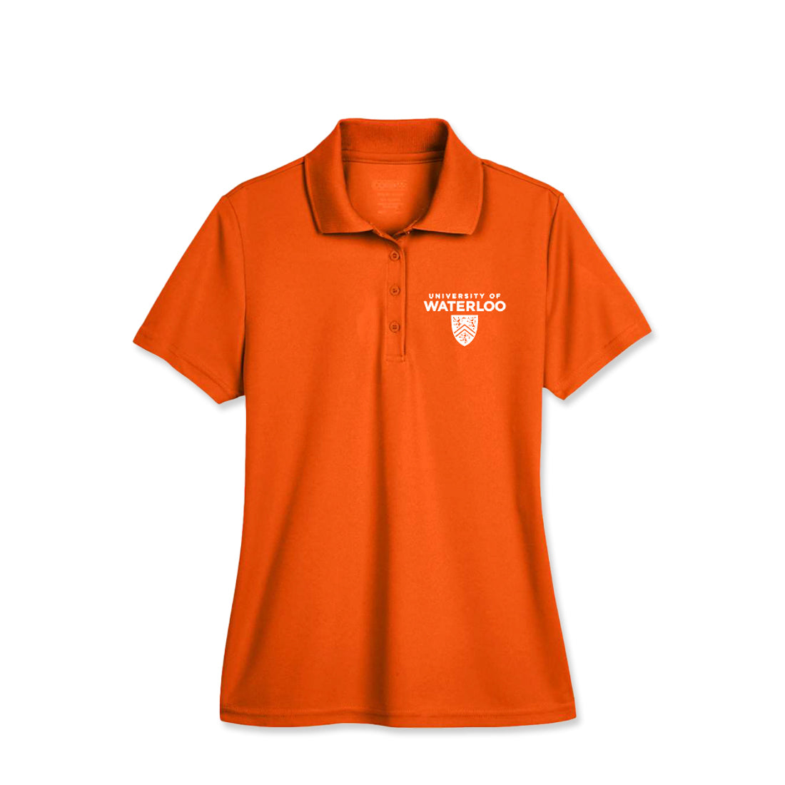 Picture of UWaterloo Ladies Staff Polo - Orange