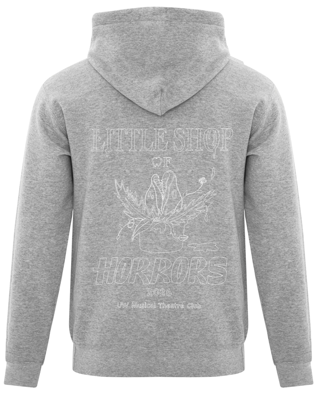 UW Musical Theatre Club Hoodies - No Sleeve Personalization
