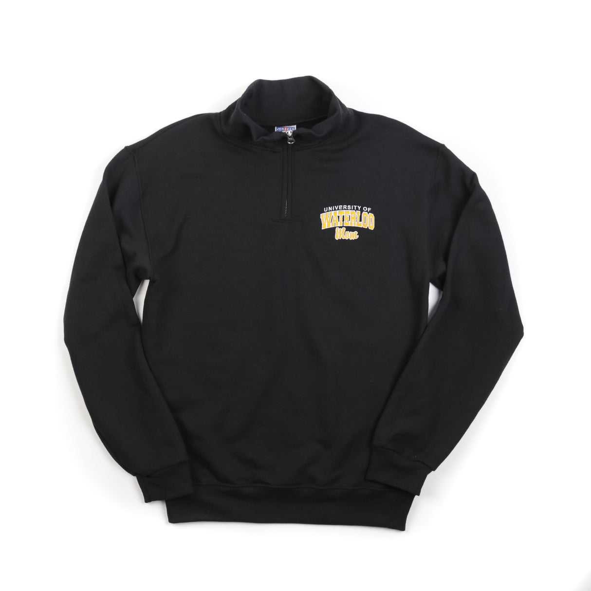 Picture of UWaterloo Mom 1/4 Zip Colour: Black