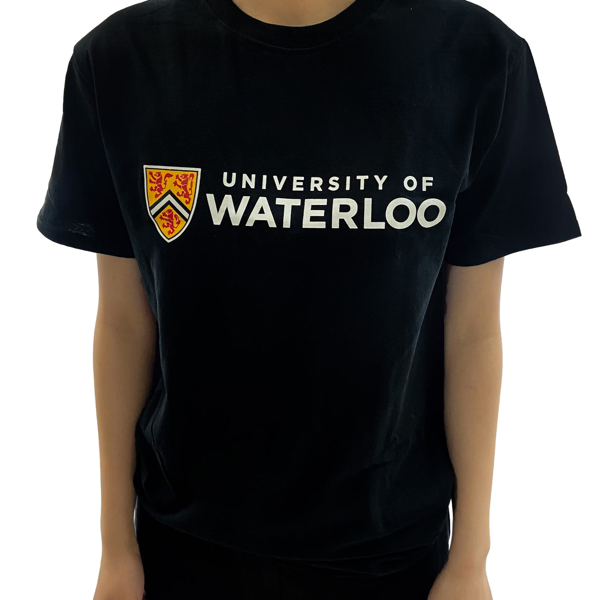 Alternate view of Waterloo-branded Tee Colour: Black