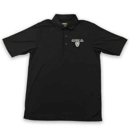 Picture of UWaterloo Golf Shirt Colour: Black