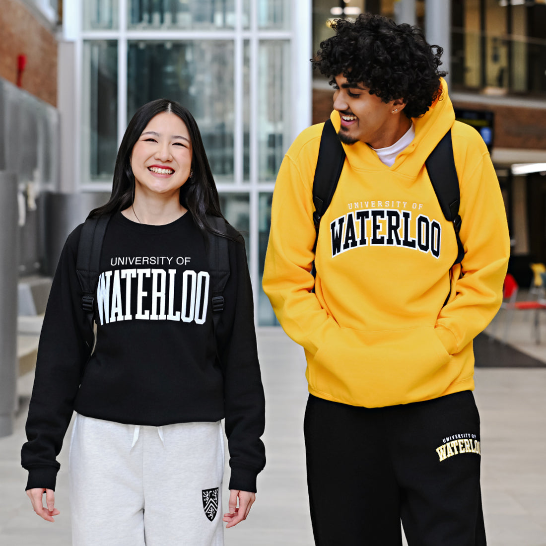 Picture of UWaterloo Classic Hoodie - Gold