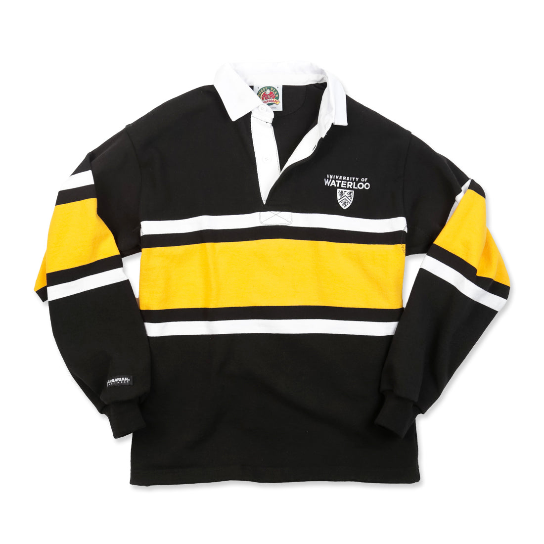 Picture of UWaterloo-branded Collegiate Rugby Shirt