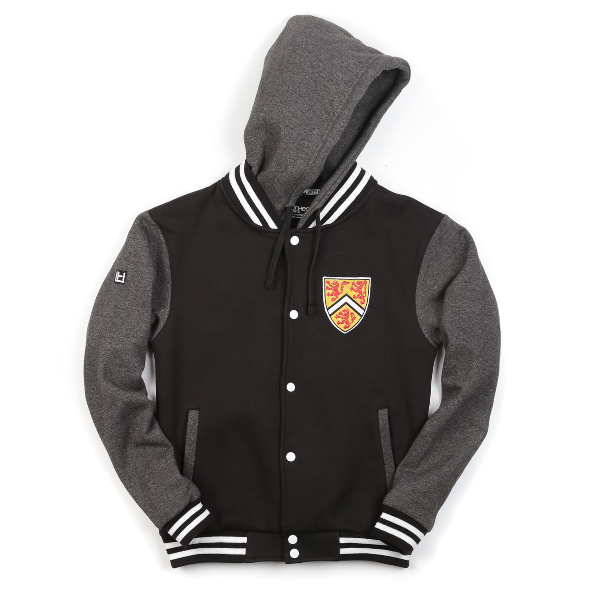 Picture of UWaterloo Varsity Jacket - Black