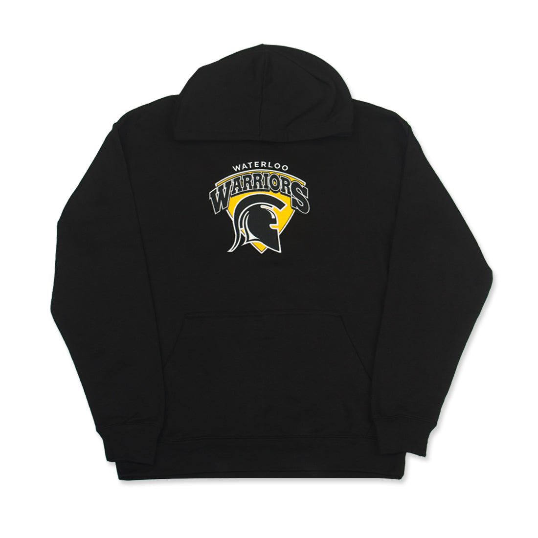Picture of Waterloo Warriors Hoodie - Twill - Black