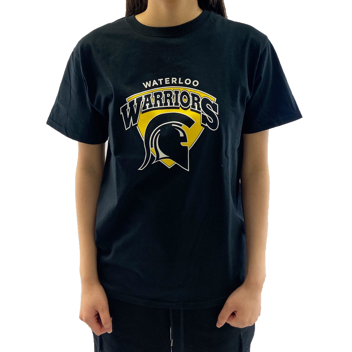 Alternate view of Waterloo Warriors Tee Colour: Black