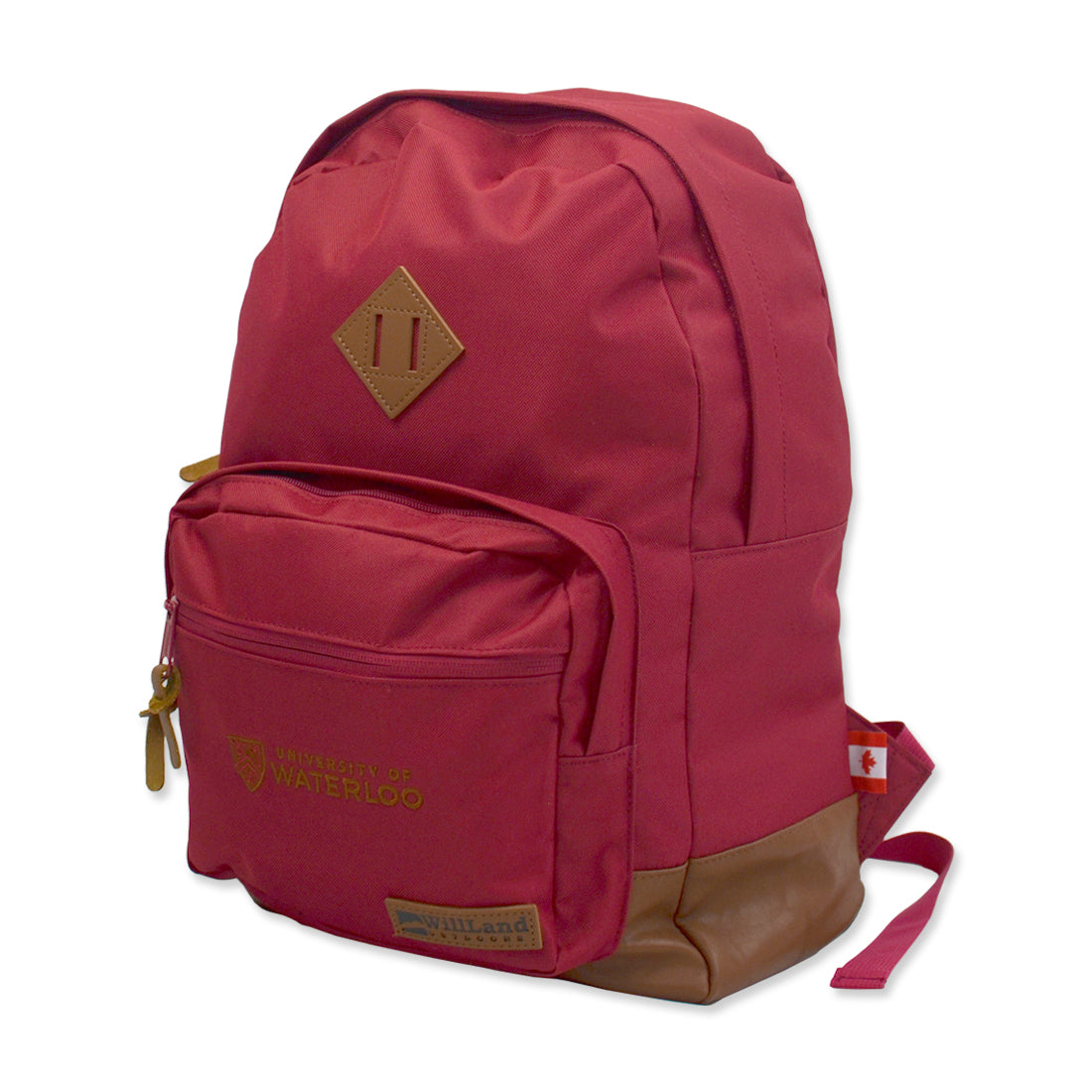 Picture of UWaterloo WillLand Luminosa Backpack - Maroon