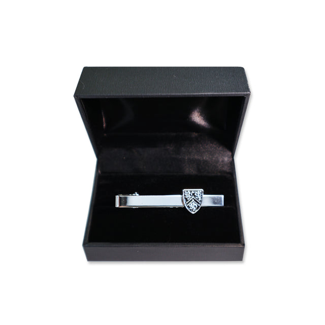Picture of UWaterloo Shield Tie Bar Colour: Metallic Silver