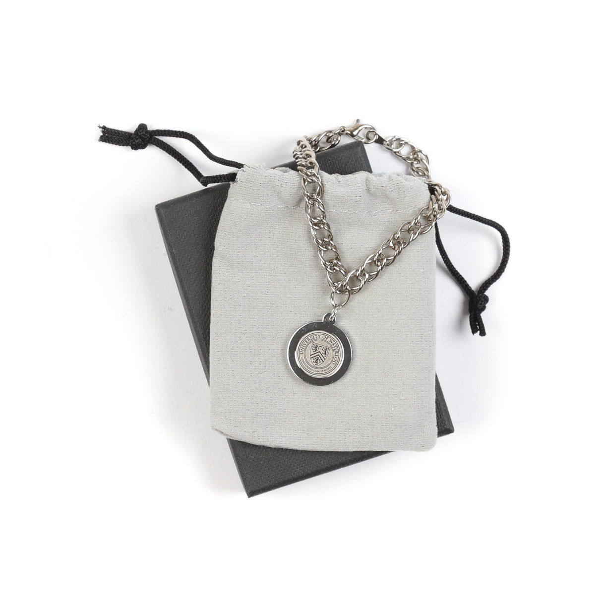 Picture of UWaterloo Charm Bracelet - Metallic Silver