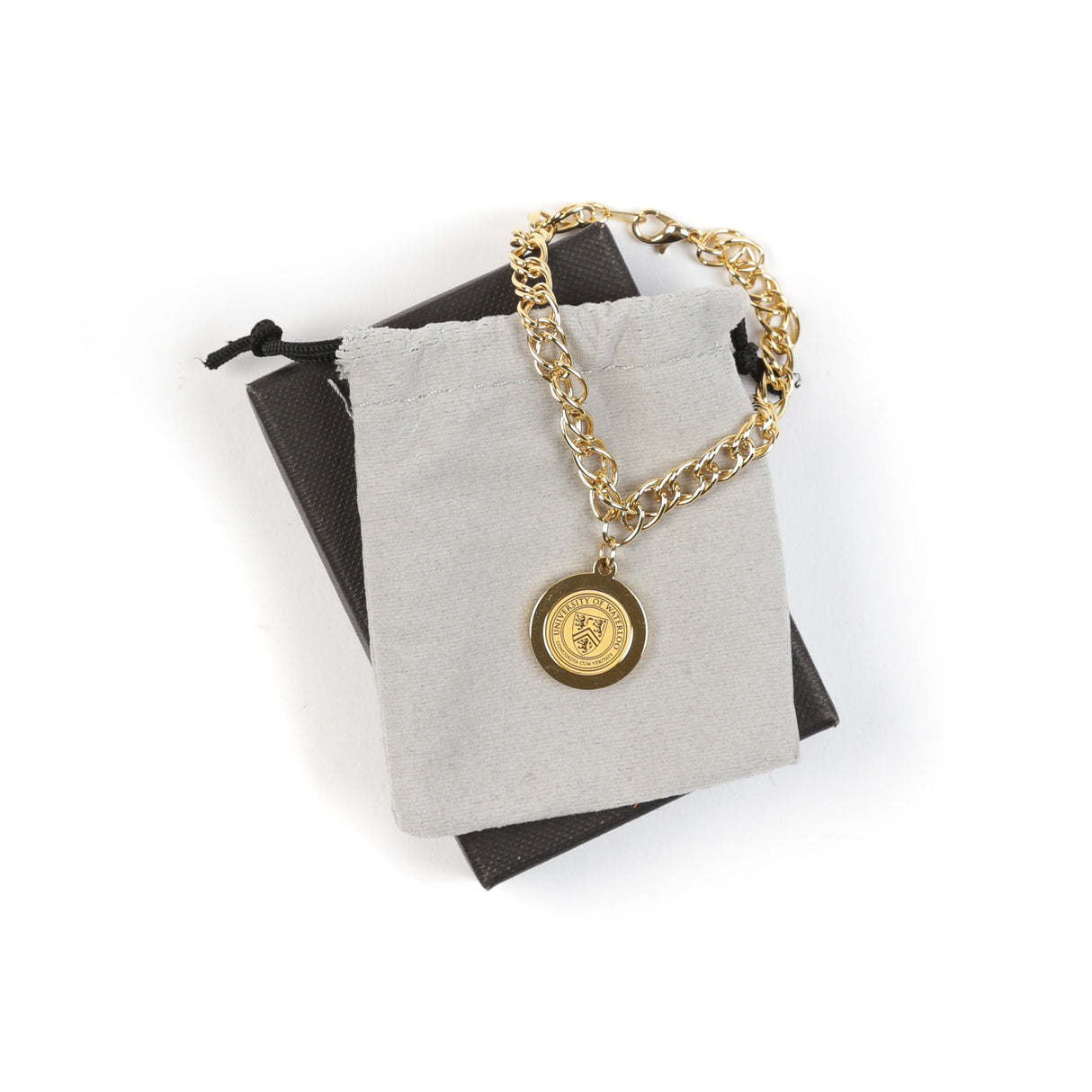 Picture of UWaterloo Charm Bracelet - Gold