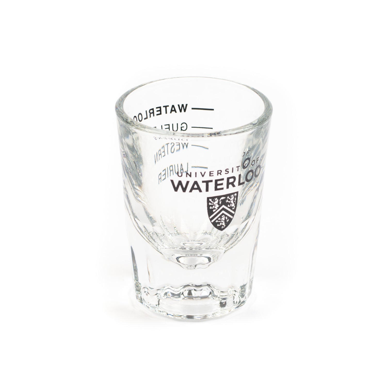 Picture of UWaterloo Shot Glass Heavy Base 2 oz