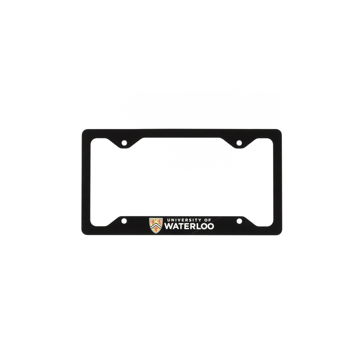 Picture of UWaterloo License Plate Frame - Black