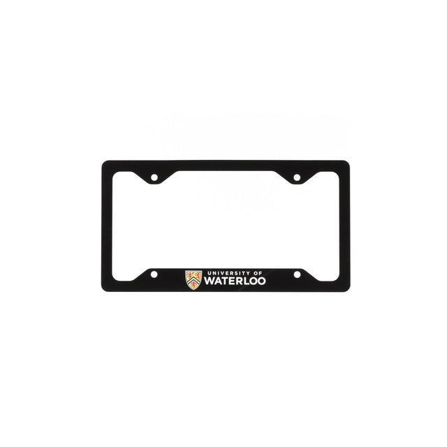 Picture of UWaterloo License Plate Frame Colour: Black