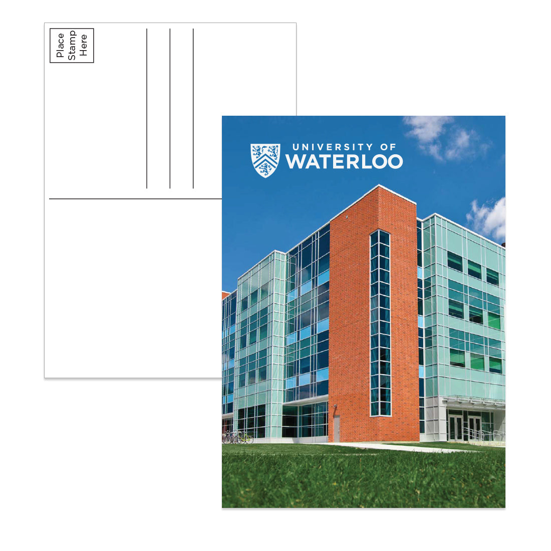 Picture of UWaterloo Postcard Cover Art: Mathematics3Building