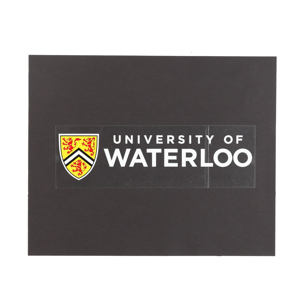 Picture of UWaterloo Car Decal