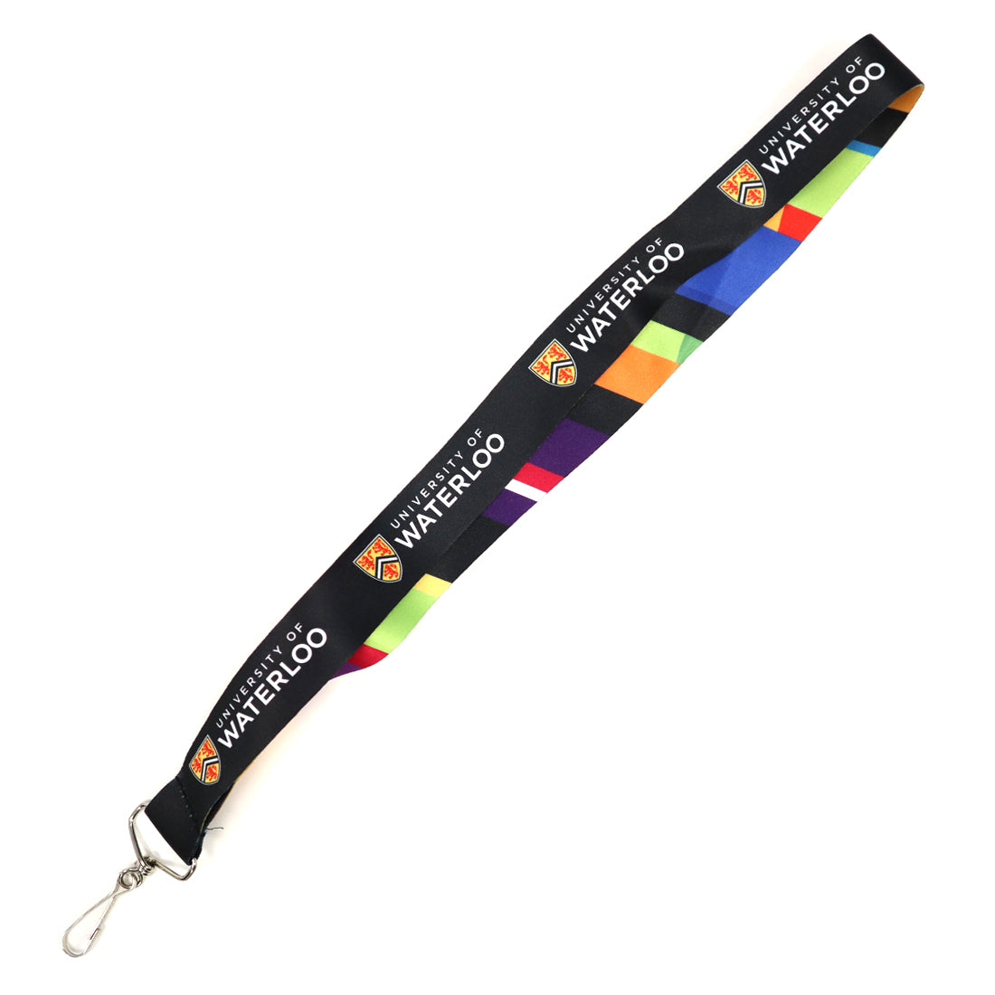 Picture of UWaterloo Lanyard Striped