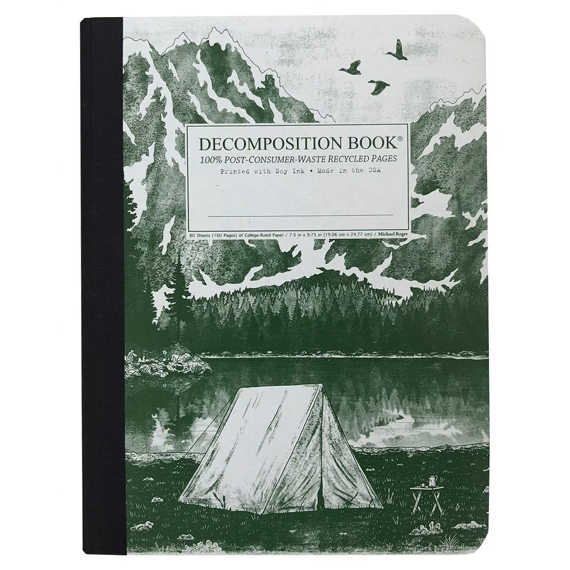 Picture of Decomposition Book - Lined Colour: Green