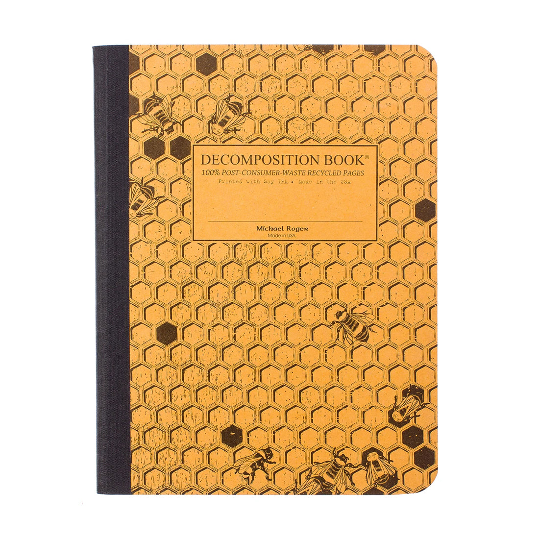 Picture of Decomposition Book - Lined Cover Art: Honeycomb