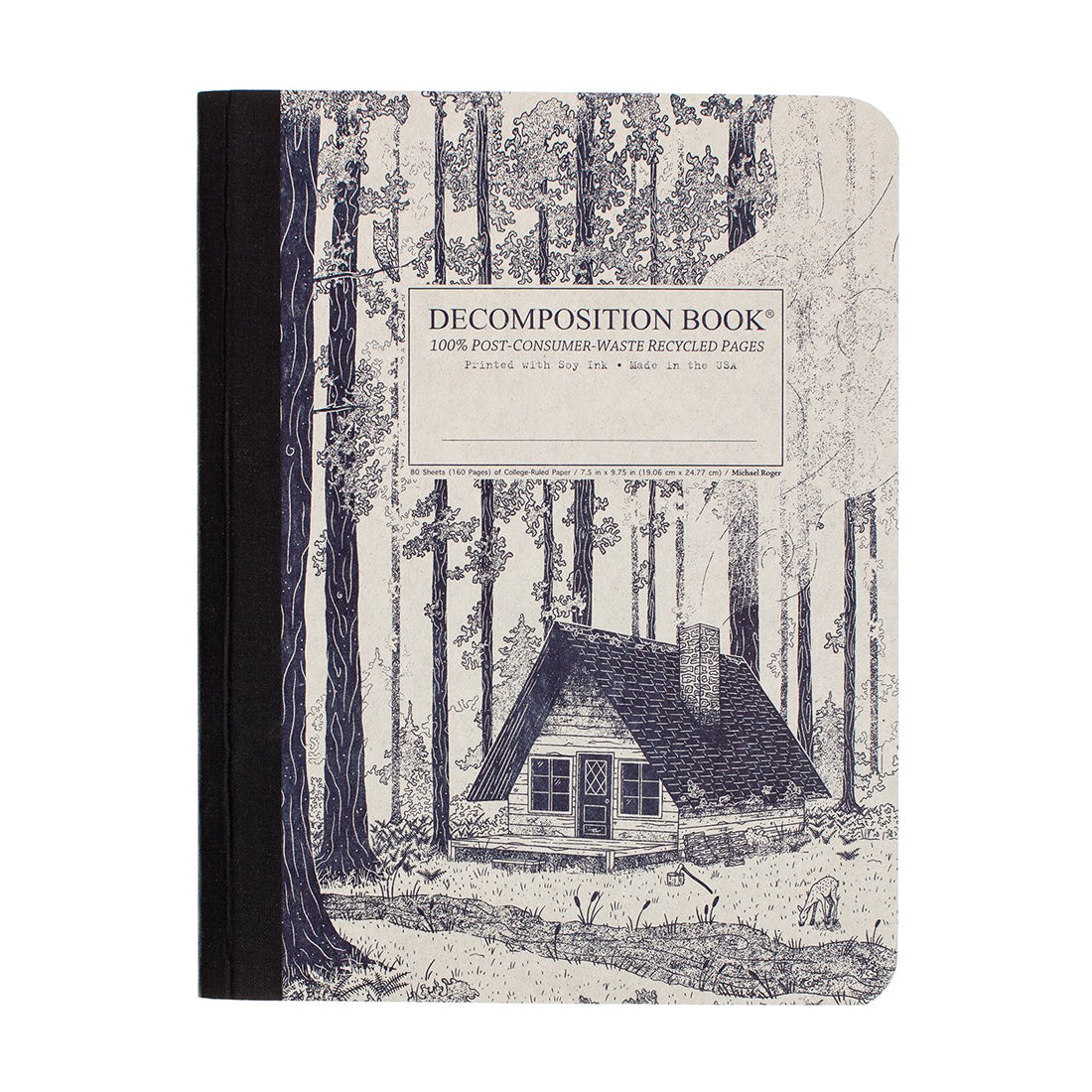 Picture of Decomposition Book - Lined Cover Art: Redwood