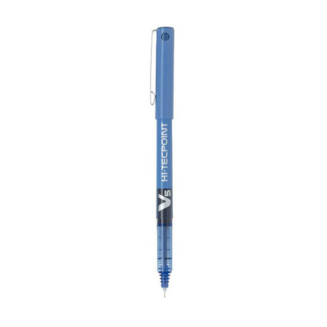 Picture of Pilot V5 Hi-Tecpoint Rollerball Pen Colour: Blue