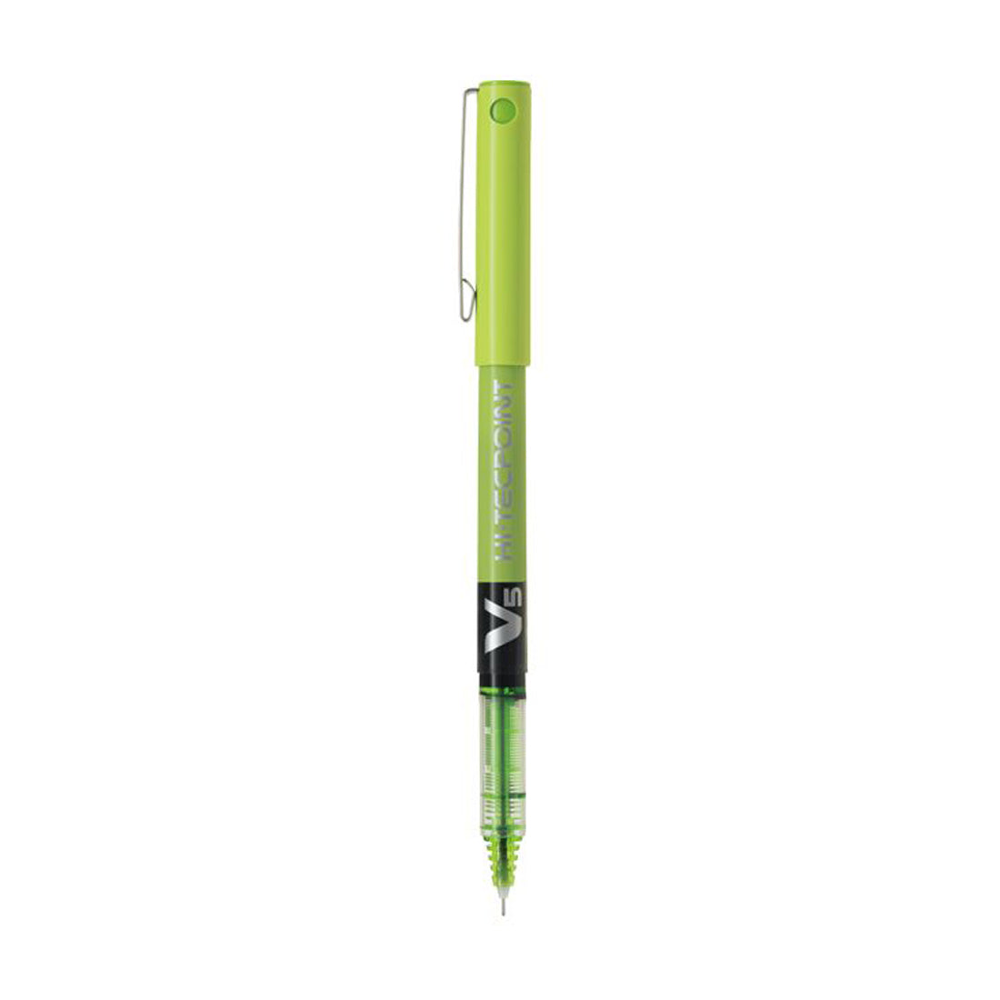 Picture of Pilot V5 Hi-Tecpoint Rollerball Pen Colour: Light Green