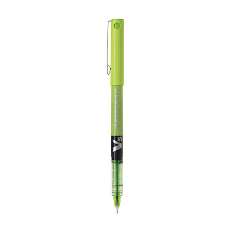 Picture of Pilot V5 Hi-Tecpoint Rollerball Pen Colour: Light Green