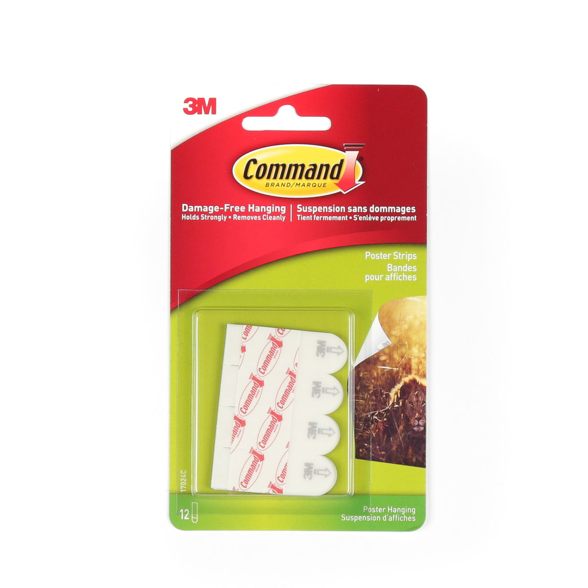 Picture of 3M Poster Strips 12/pk