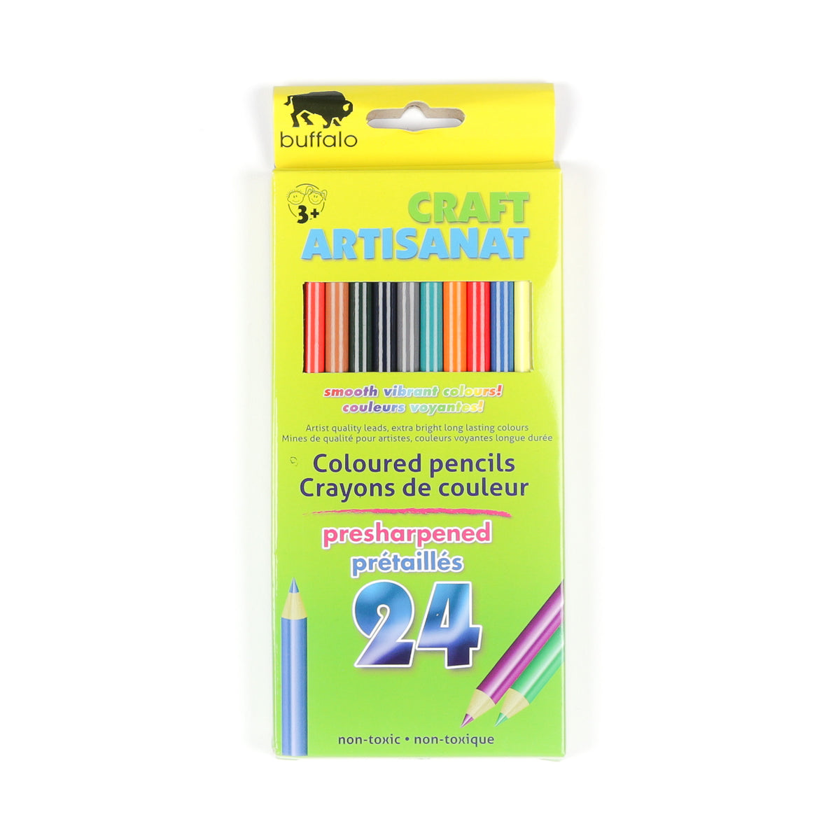 Picture of Buffalo Coloured Pencils 24/pk
