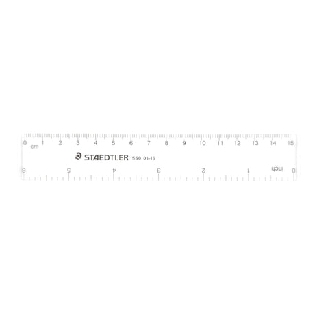 Picture of 6" Plastic Ruler