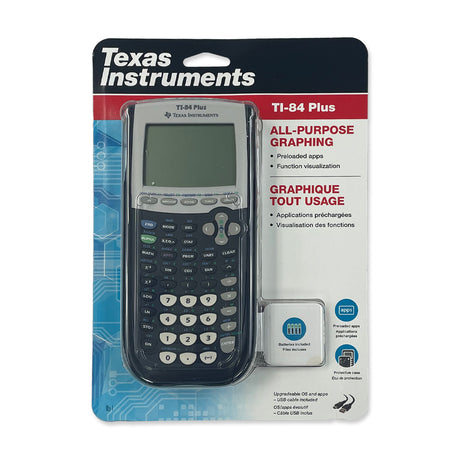 Alternate view of TI-84 Plus Graphing Calculator